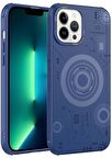 Apple iPhone 13 Pro Kılıf Wireless Şarj Özellikli Kenarları Antişok Desenli Hot Kapak