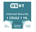 Eset İnternet Security 1 Cihaz 1 Yıl ( Dijital Lisans )