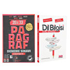 Edebiyat Sokağı TYT AYT KPSS Paragraf 20 x 33 Deneme ve AKM Dil Bilgisi Soru Bankası Seti 2 Kitap