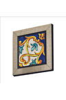 İtalyan Deseni Baskılı MDF Magnet 7X7