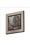 Amsterdam Görseli Baskılı MDF Magnet 7X7