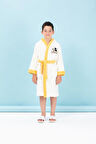 Özdilek Dsny Mickey M.Star Çocuk Bornoz Nakışlı Krem 9 - 10 Yaş