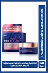 Nivea Cellular Bakuchiol Yaşlanma Karşıtı ve Nemlendirici Gece Bakım Kremi 50 ml