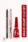 Flormar Brave Heart 3'lü Makyaj Seti