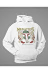 Megadeth Rock Metal Baskılı Unisex Oversize Hunting Is My Business Hoodie