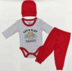 SBE-18 SERBEND ERKEK BEBEK ZIBIN 3'LÜ SET