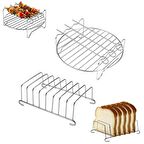 Airfryer Izgara Teli, Universal Boyutta, ÇELİK TEL, Izgara Şiş Ve Ekmek Kızartma Rafı Seti Uyumlu