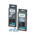 Siemens Tüm Tam Otomatik Kahve Makineleri İçin Uyumlu Makine Temizleme Tablet Set TZ80001&TZ80002