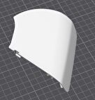 Isuzu Dmax Ayna Alt Kapağı Sağ 8974649055 Siyah