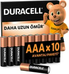 BASIC AAA Alkalin İnce Kalem Pil (10'lu Paket) – 1,5V