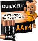 BASIC AA Alkalin Kalem Pil (4'lü Paket) – 1,5V