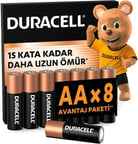 BASIC AA Alkalin Kalem Pil (8’li paket) – 1,5V