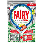 FAİRY PLATİNUM PLUS BULAŞIK MAKİNESİ TABLETİ 40 LI X 5 ADET
