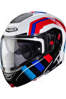 CABERG HORUS X ROAD  - WHT-BLK-RED-BLUE/S