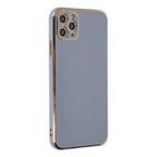 Apple iPhone 11 Pro Max Kılıf Volet Silikon - Mavi