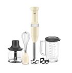 KitchenAid 5KHBV83EAC 180 Watt Aksesuarlı Krem El Blenderı