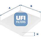 UFI POLEN FİLTRESİ POLO 07 CORODOBA-IBIZA IV(02-09) IBIZA V 09 1.2-1.4-1.4 16V-1.4TDI-1.8T-1.9TDI 53.031.00
