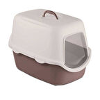 Cathy Kapalı Kedi Tuvalet Rosy 56x40x40cm 