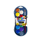 Carioca Metalik Sulu Boya 12 Renk 30 mm (42407)