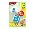 Chicco Gökkuşağı Anahtarlarım Diş Kaşıyıcı Çıngırak