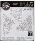 Thinlits delgeç şablonları-Geschenkgutscheinbeutel Tim Holtz, çelik, çok renkli, 19.1 X 14.4 X 0,4 cm