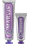 Marvis Jasmin Mint Nane Aromalı Beyazlatma Doğal Diş Macunu 85 ml & Diş Macunu 25 ml 