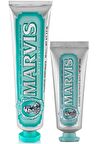 Marvis Anise Mint Anason & Nane Aromalı Beyazlatma Doğal Diş Macunu 85 ml & Diş Macunu 25 ml 