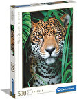 Clementoni  500 Parça Yetişkin Puzzle  Jaguar In The Jungle 35127