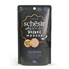 Schesir After Dark Velvet Mousse Tavuklu ve Ördekli Yetişkin Kedi Konservesi 80 Gr