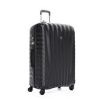 Roncato  Unisex Valiz 52310101-0101 E-Lite Large Luggage 80.5Cm Black/Black