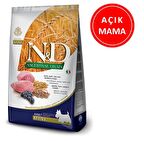 ND Düşük Tahıllı Kuzu Yaban M. Küçük Irk Köpek Maması 1 Kg AÇIK