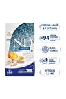 N&D Ocean Düşük Tahıllı Morina Balıklı Portakallı Yetişkin Kedi Maması 1,5 Kg