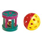 Ferplast PA 5202 Silindir ve Top Kedi Oyuncağı 