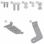 Givi 2118KIT YAMAHA MT-07 (14-17) Yan Çanta Tasiyici Baglanti Kiti