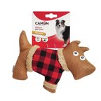 Camon Peluş Köpek Oyuncak 22 cm: Gıcırtılı ve Eğlenceli Kumaş Evcil Hayvan Oyuncağı