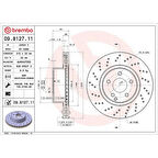 FREN DISKI ON KAPLAMALI MERCEDES W220 S280-S320 1999-2005
