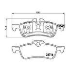 FREN BALATASI ARKA R50/R52/R53