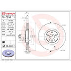 FREN DISK ON HAVALI IC 345-5 VOLVO  S60 III - S90 II - V60 II - V90 II - XC40