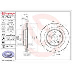 FREN DISKI ARKA F39/F40/F45/F46/F48/F54