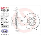 ON FREN DISKI-288X25 5×112 (VW PASSAT 97-05  AUDI A4 95-08  SKODA SUPERB 02-08 )