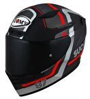 SUOMY TRACK-1 KASK NINETY SEVEN GUN METAL-RED