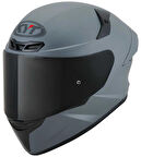 KYT TT-COURSE KASK MAT GRİ