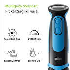 Braun MultiQuick 5 MQ5252BK 1000 W Set Mikser Siyah