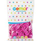 Gemar Metalik Balon 100'lü Paket Gül Rengi