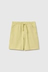 United Colors of Benetton Erkek Çocuk Beli Lastikli Relaxed Fit Bermuda Şort Sarı 6-14 Yaş