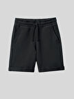 Benetton Erkek Çocuk Şort 6-14 Yaş Siyah