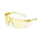 505 Çizilme ve Buğu Dirençli UV400 Sarı Lensli Koruyucu İş Gözlüğü