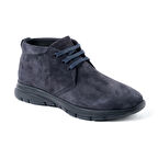 Erkek Bot 19A5 Frau WAXY Desert Boot Blu