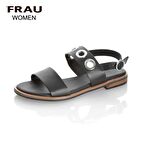 SİYAH Kadın Sandalet 85N3 FRAU NATURAL-SNERO