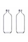 80356 Iconic Bottle Şişe 1 lt  2 Adet